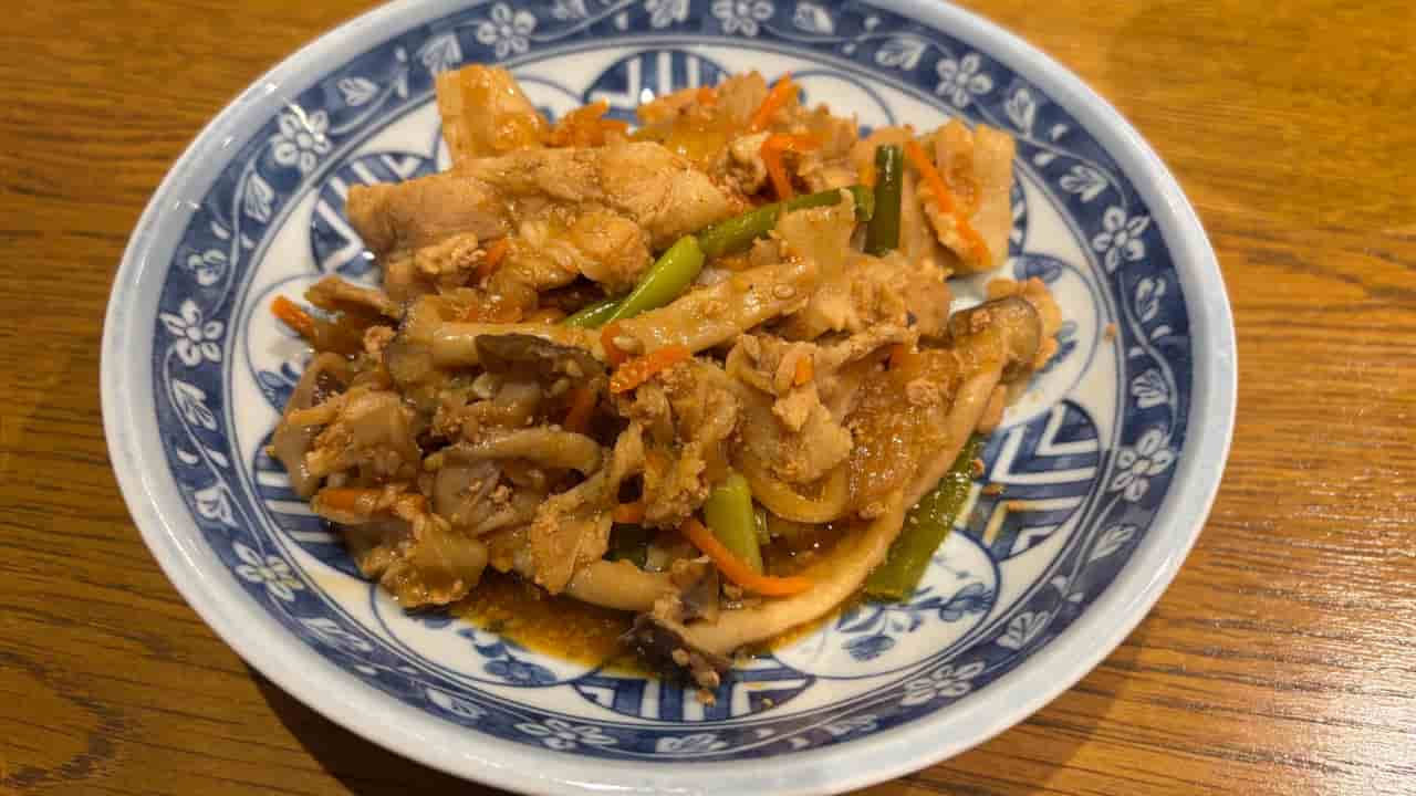 野菜たっぷり豚のプルコギの写真