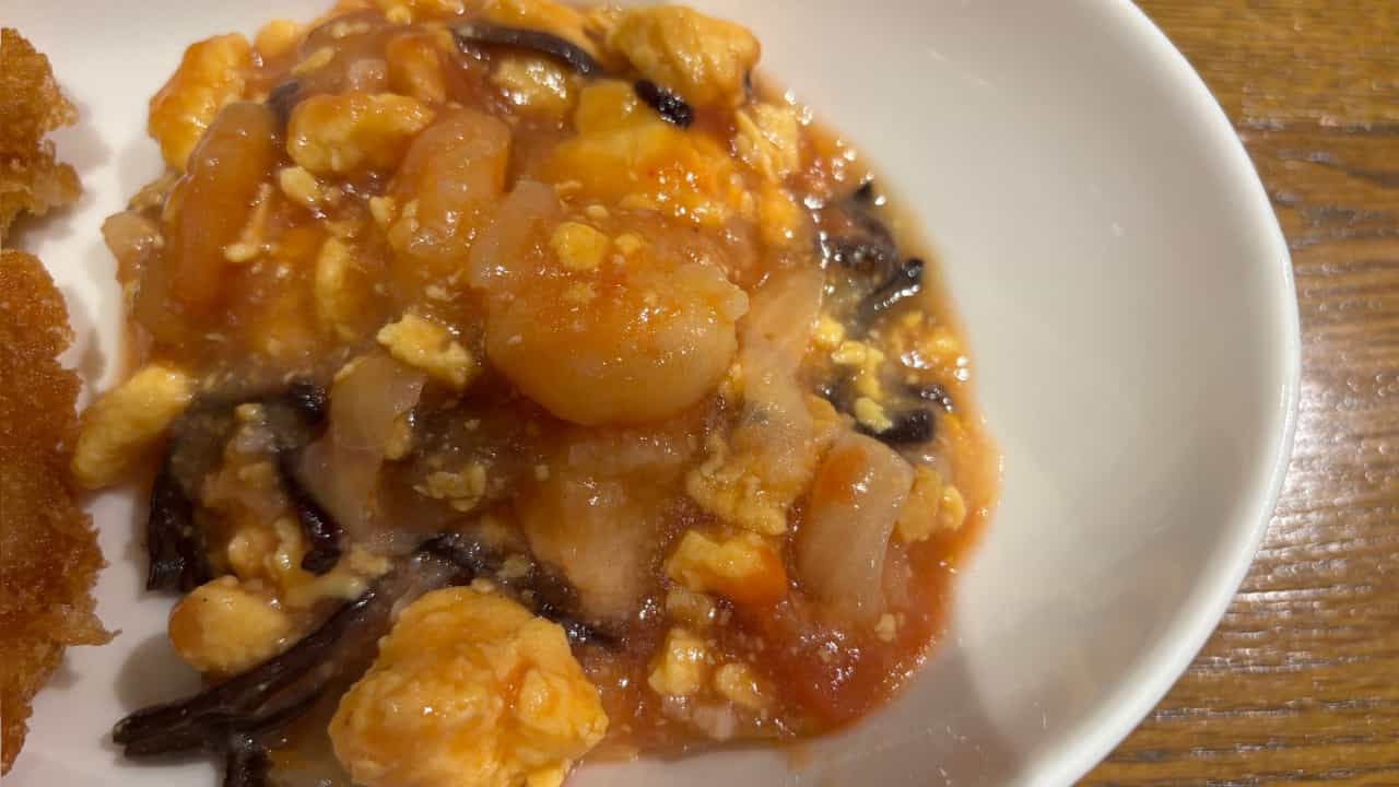 海老と卵の中華炒めの写真