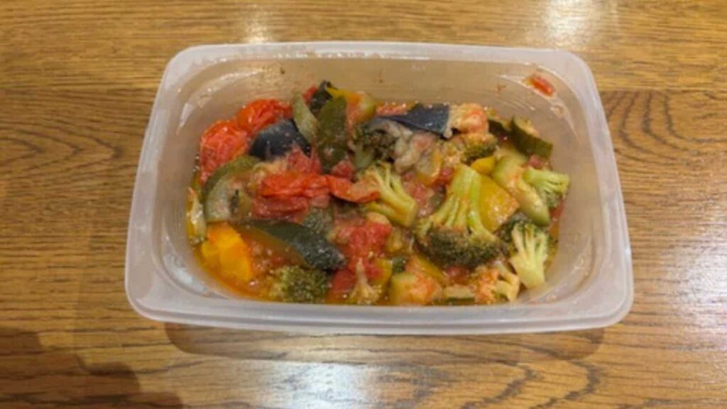Photo of the Japanese-style ratatouille with five kinds of vegetables