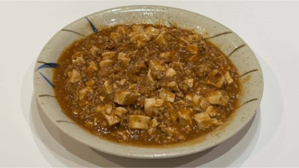 辛くない麻婆豆腐の写真