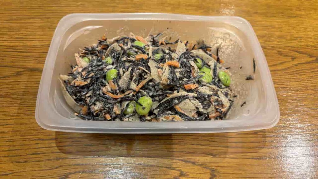 Photo of Hijiki and Burdock Mayo Salad