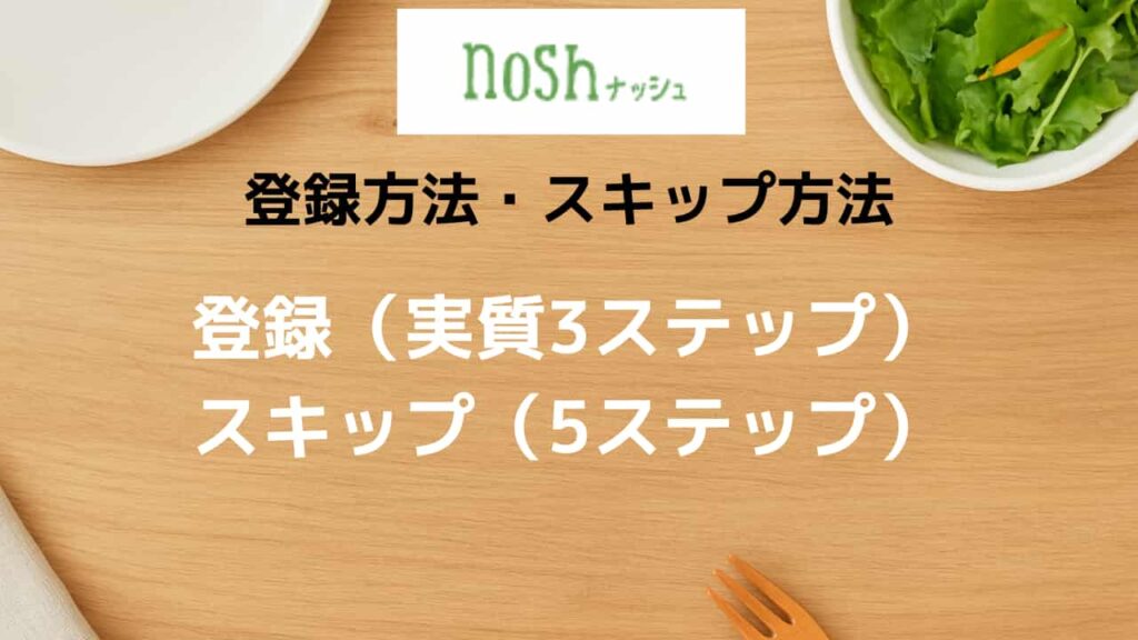 H2 Image Below: Registration Method / Skip Method