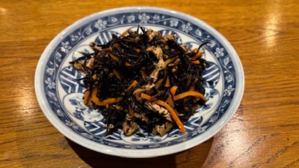 Photo of simmered hijiki