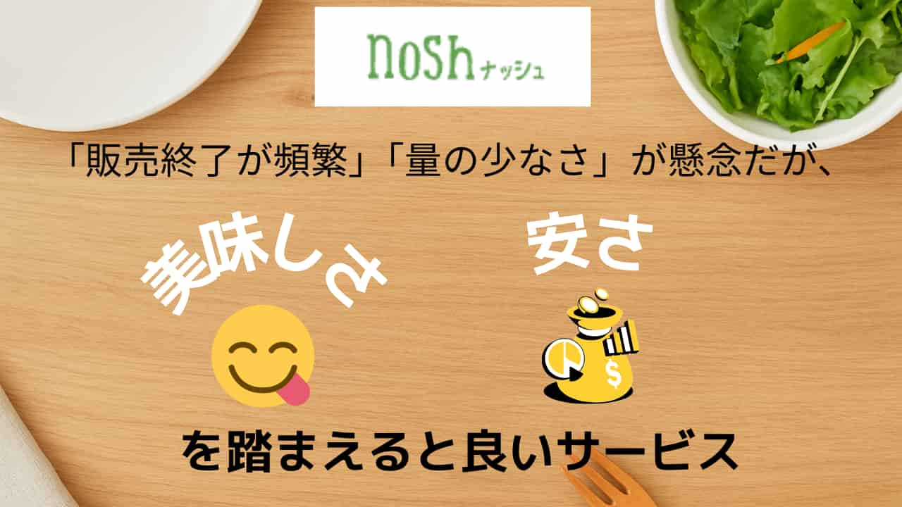 Eye-catching image for nosh reviews and testimonials
