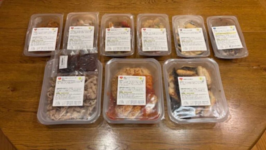 Photo 2 of the list laid out on the table