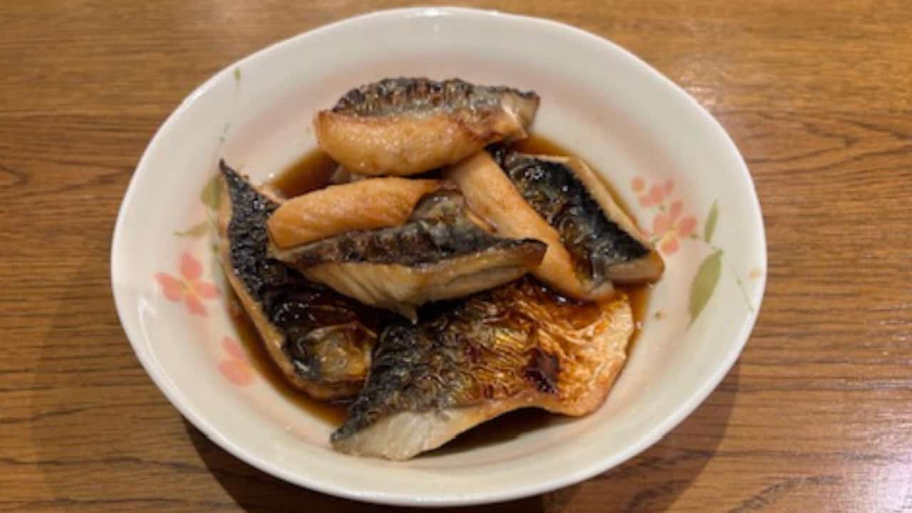 生姜香るさばの煮付けの写真