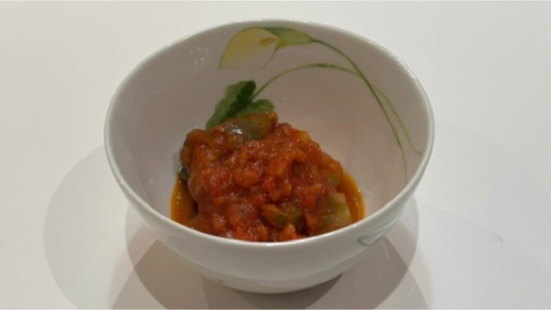 茄子とズッキーニのラタトゥイユの写真