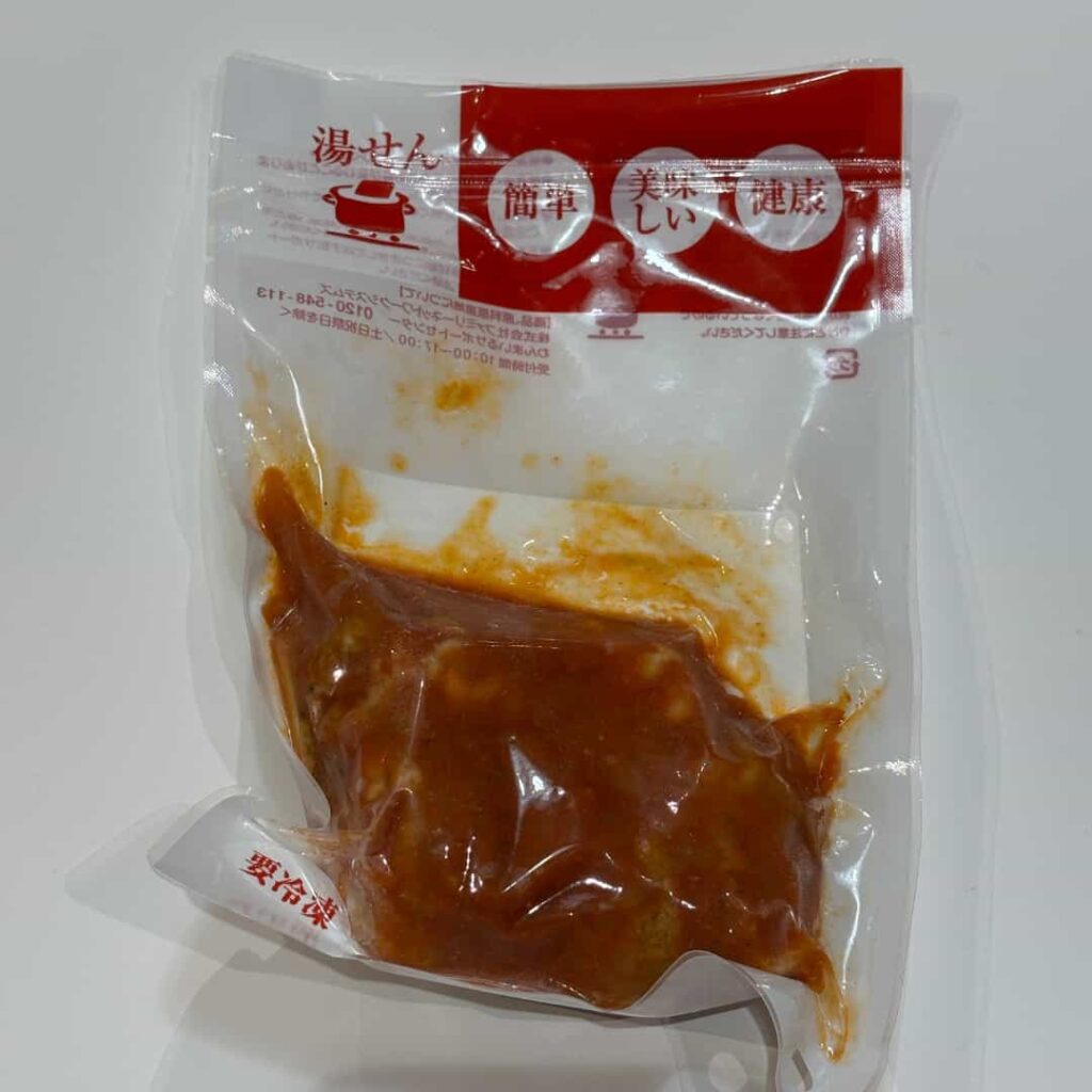 桜島鶏のトマトカレーチャップ（パッケージ）の写真