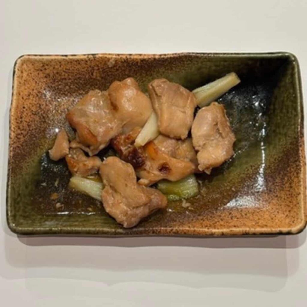 大分郷土料理鶏肉と白ネギのがめ煮の写真