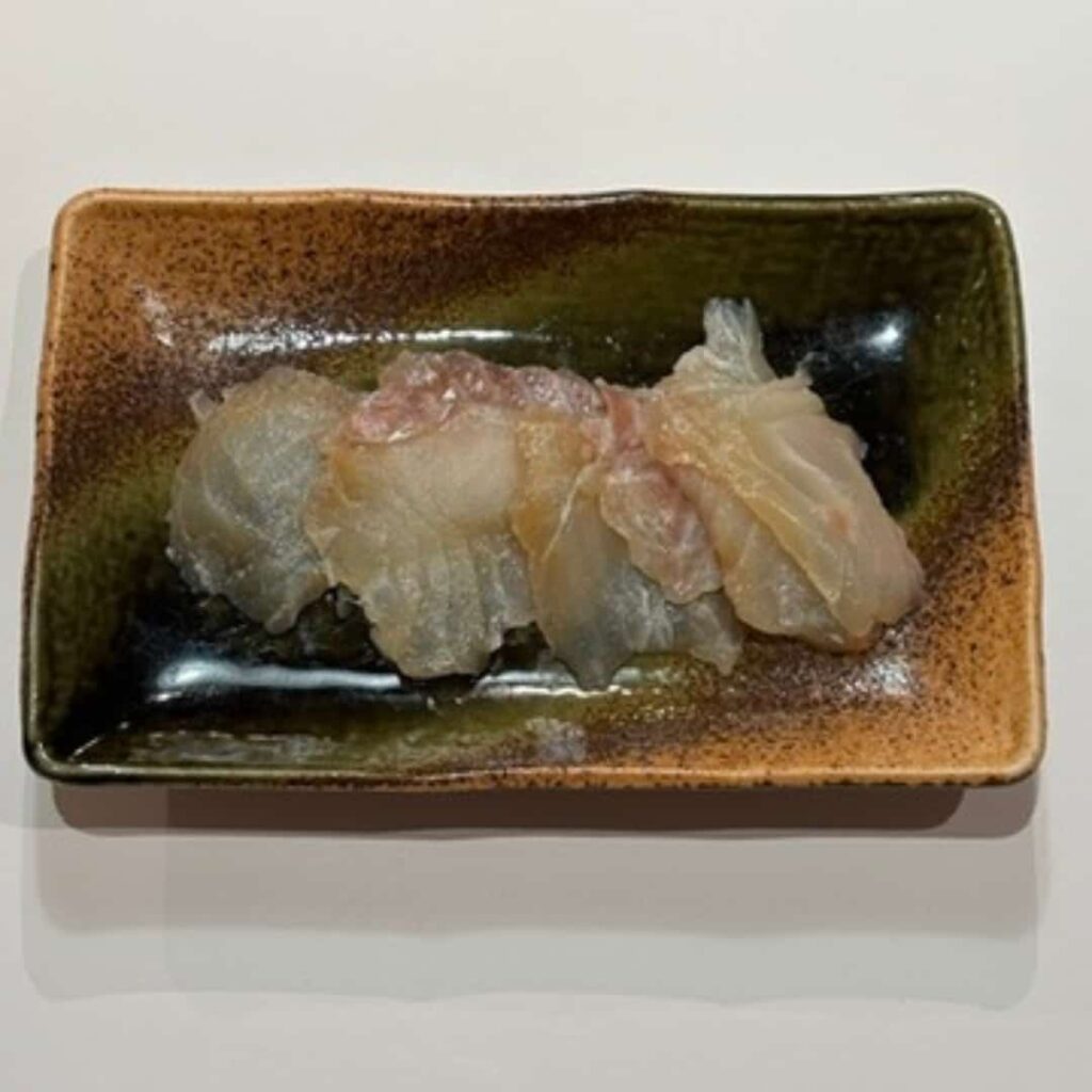 尾鷲鯛のど旨い漬けの写真