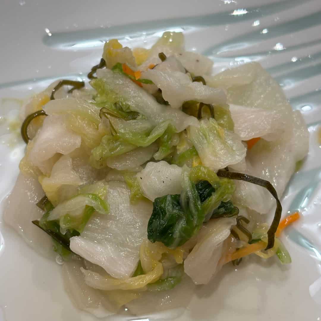 白菜の昆布漬けの写真