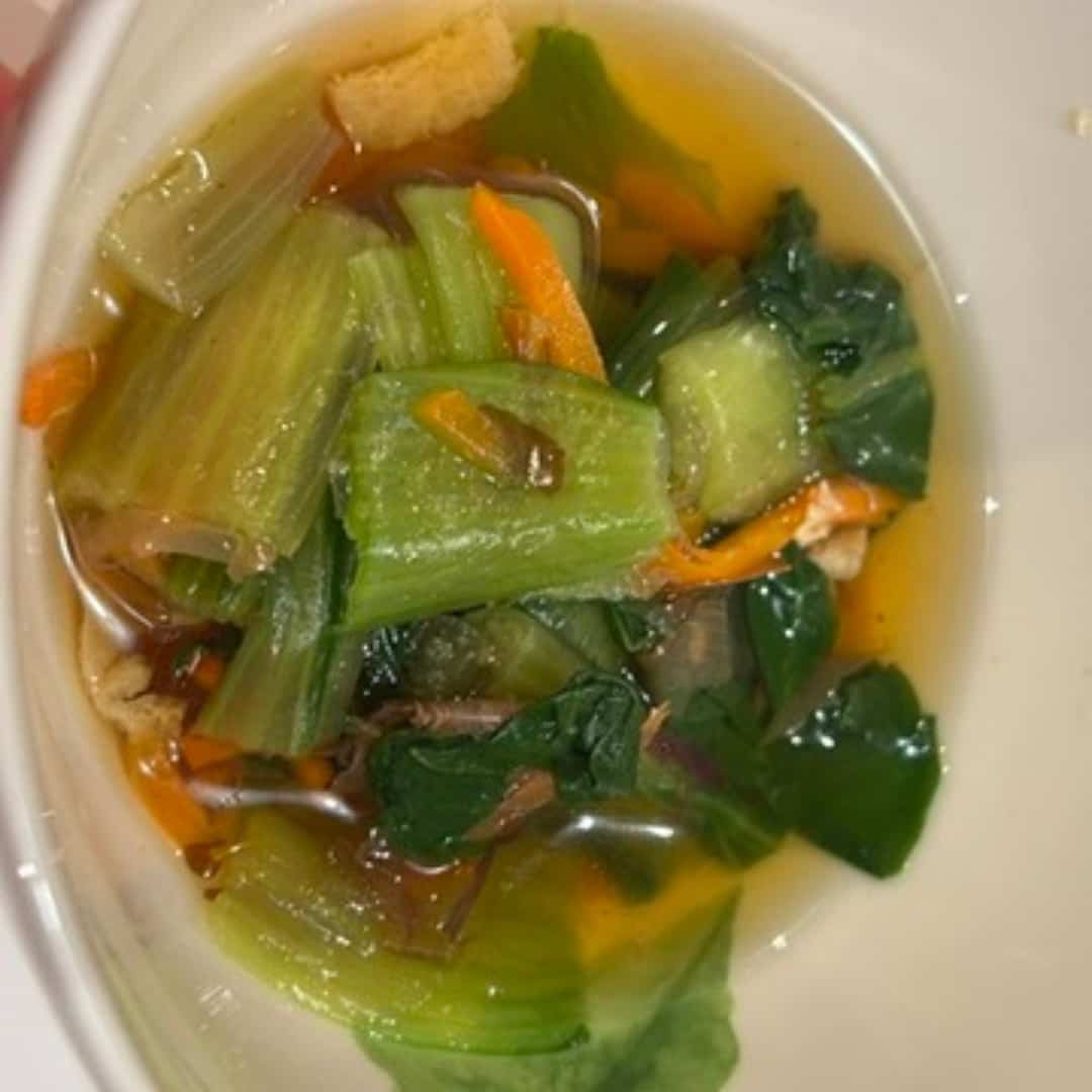 チンゲン菜とうす揚げのお浸しの写真