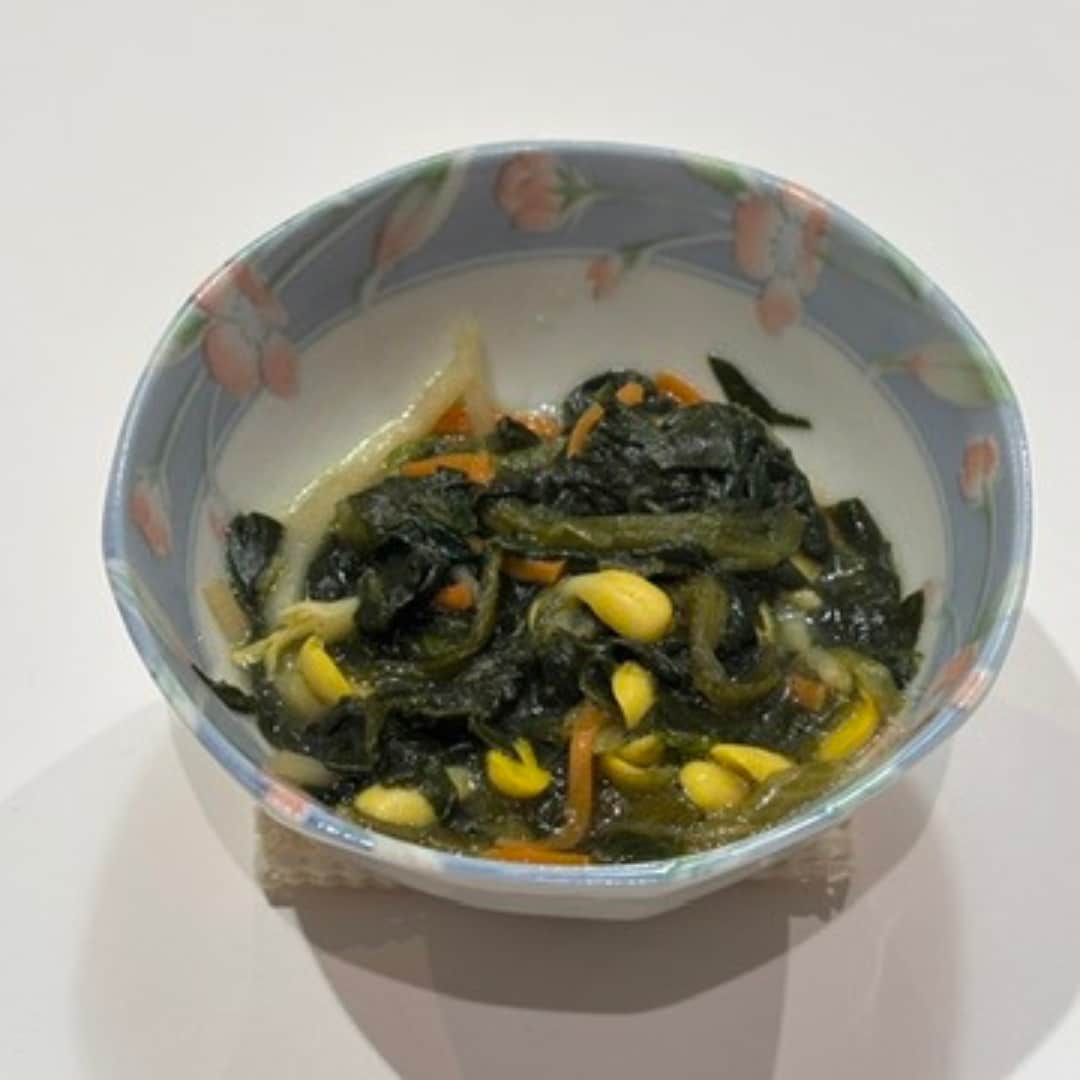 ホウレン草と豆もやしのソテーの写真