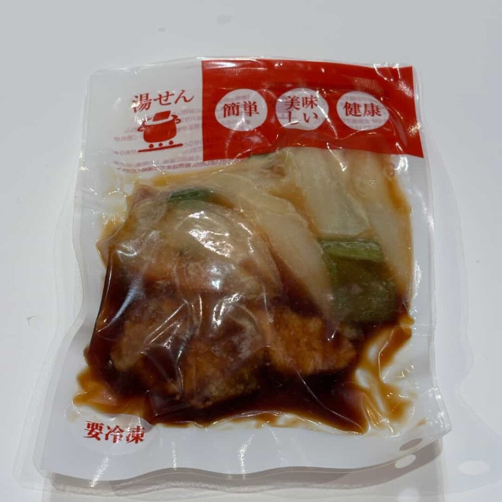 石見ポークの酢豚（パッケージ）の写真