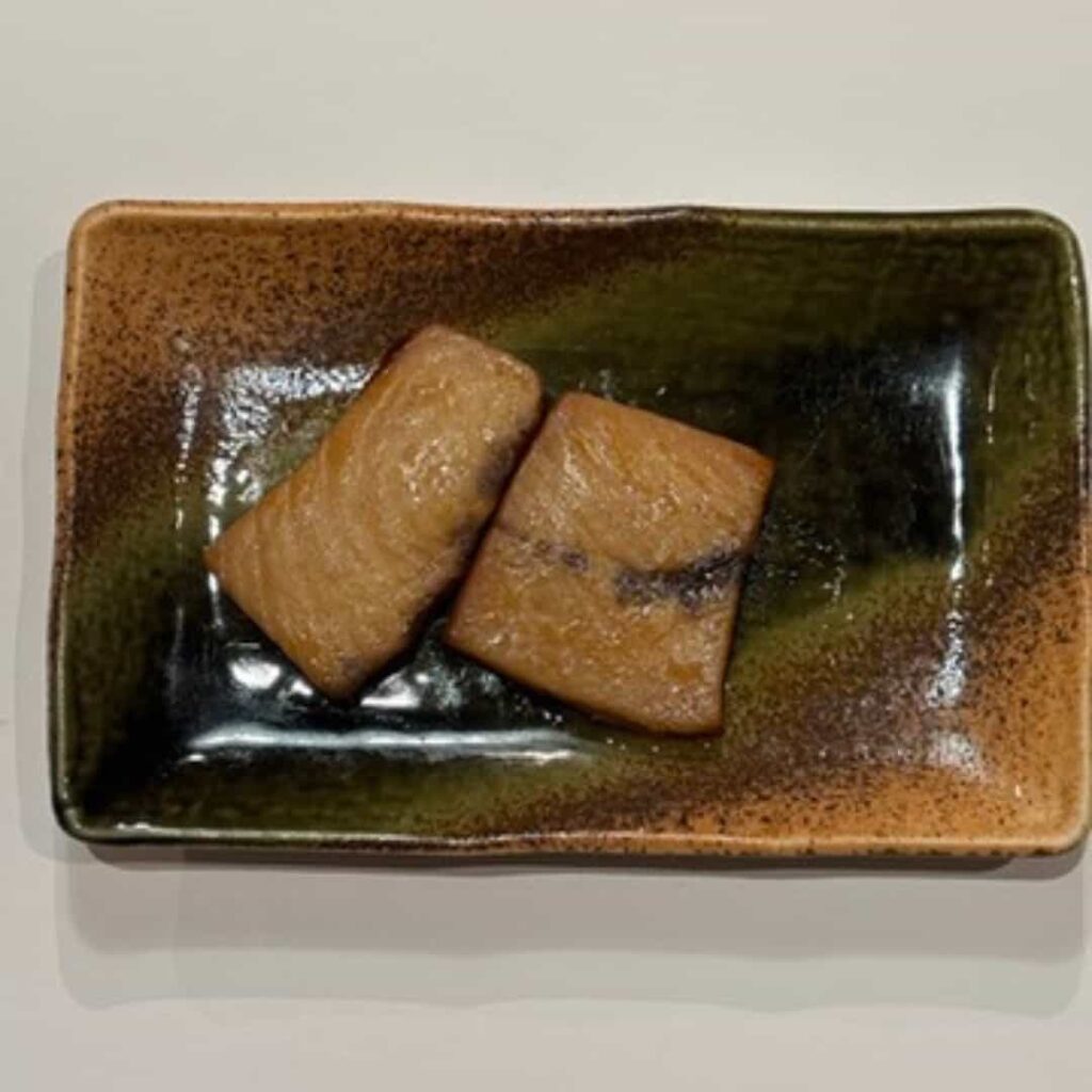 三重県尾鷲メカジキの煮つけの写真