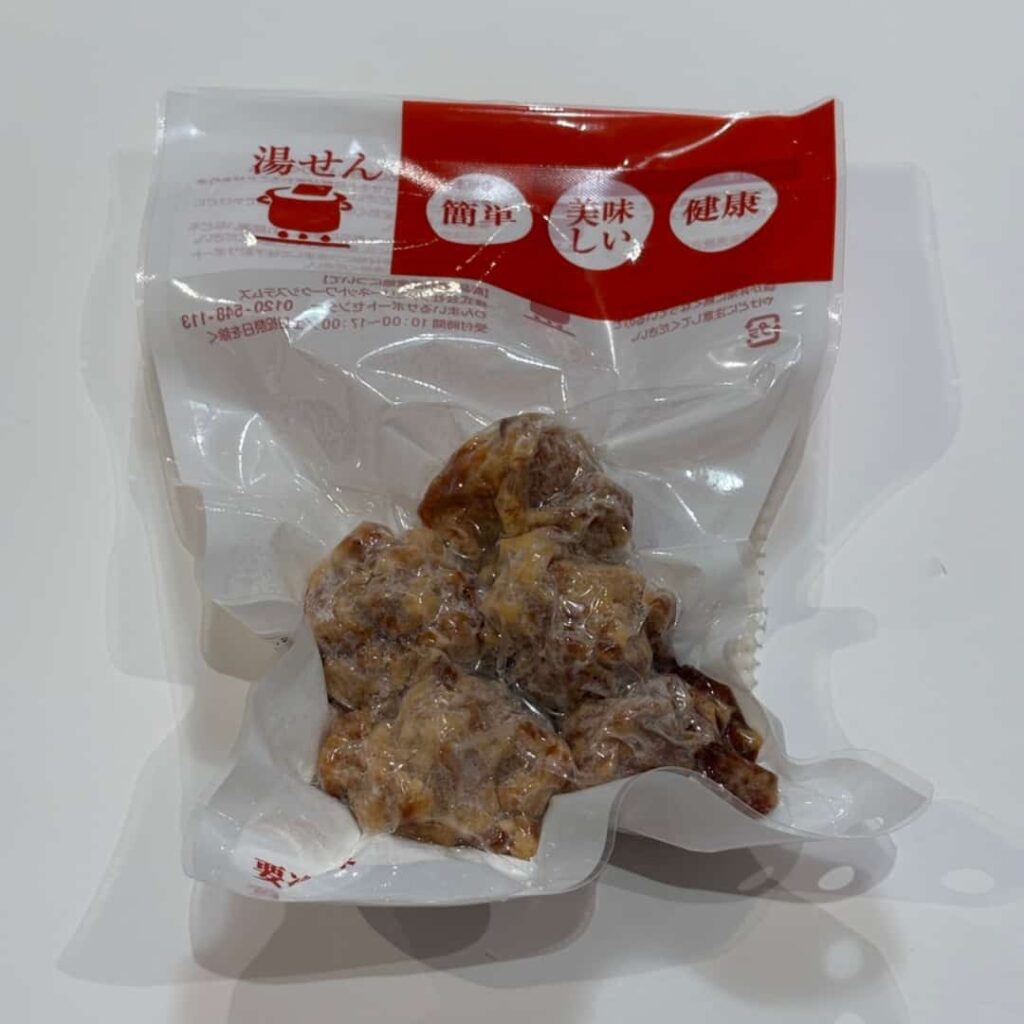 日南どり使用 大分のからあげ（パッケージ）の写真