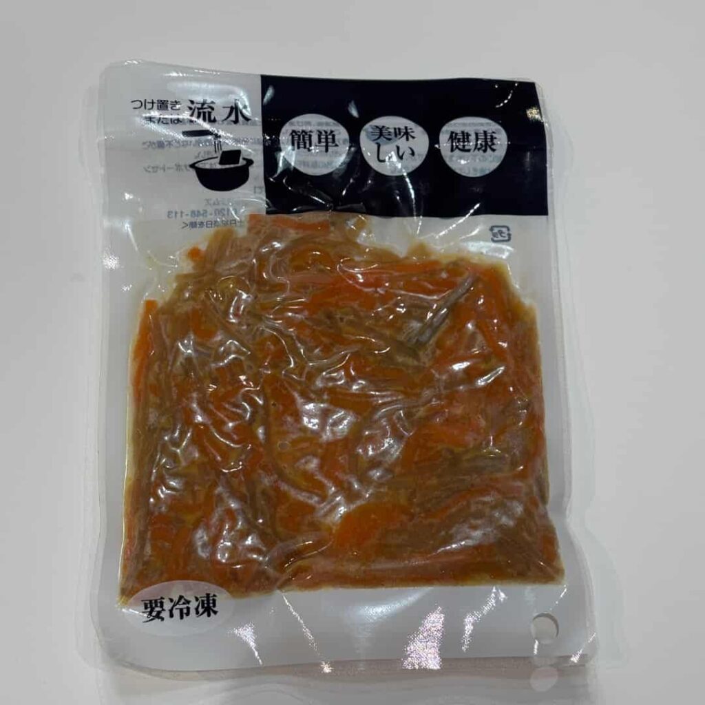 きんぴらゴボウ（パッケージ）の写真