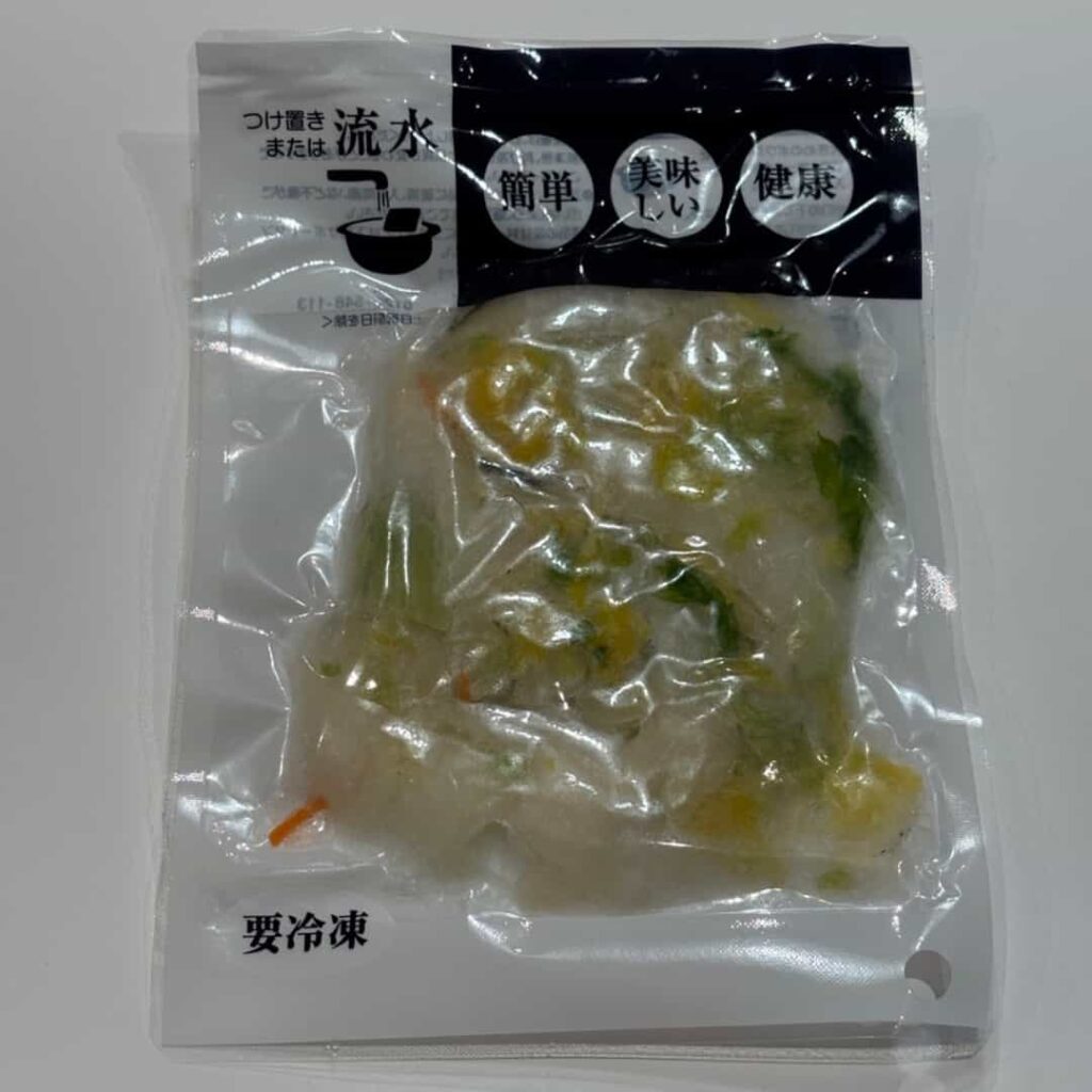 白菜の昆布漬け（パッケージ）の写真