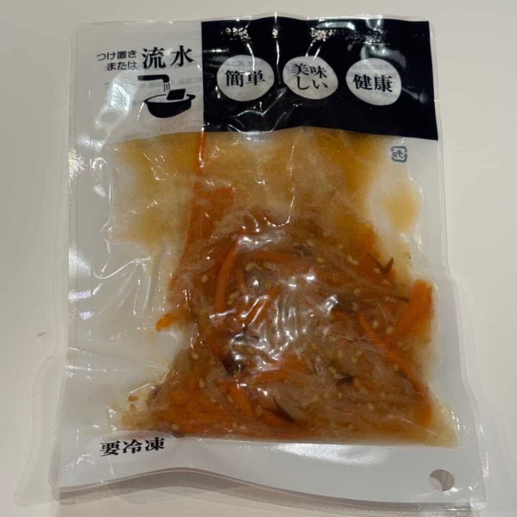 もやしとニンジンのナムル（パッケージ）の写真