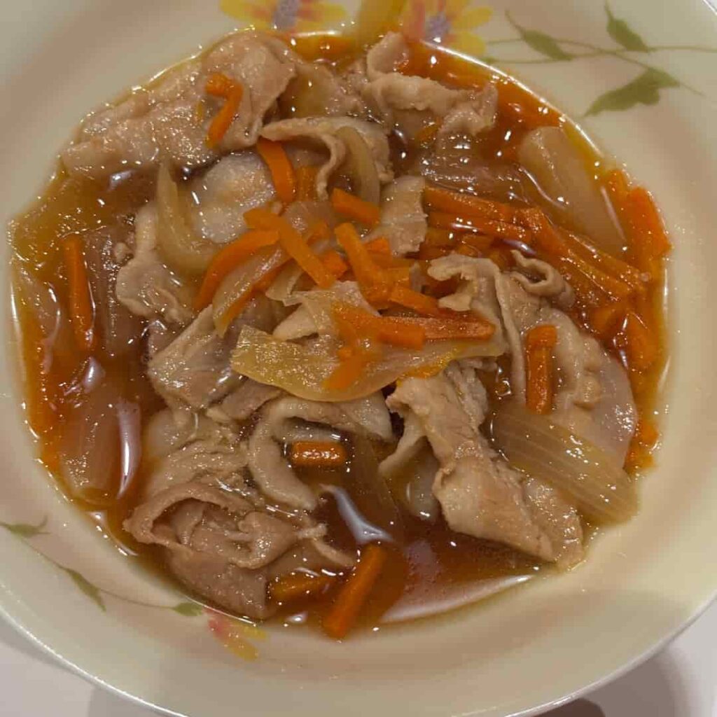 東北産みやぎ豚丼の具の写真