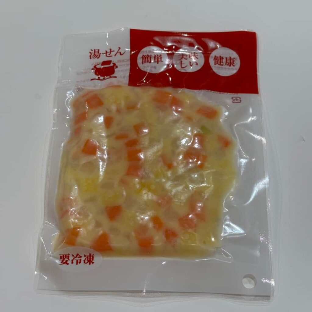 サツマイモのポテトサラダ（パッケージ）の写真