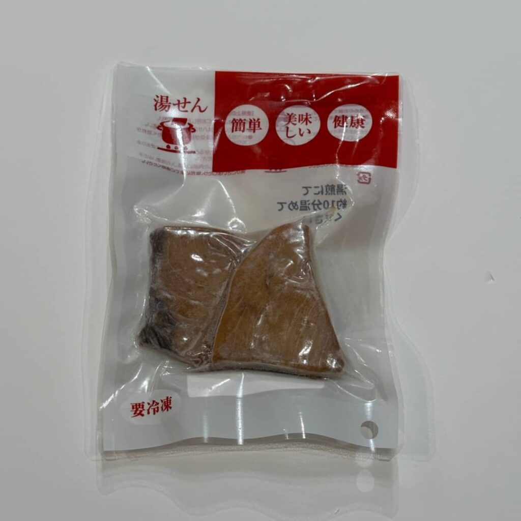 三重県尾鷲メカジキの煮つけ（パッケージ）の写真