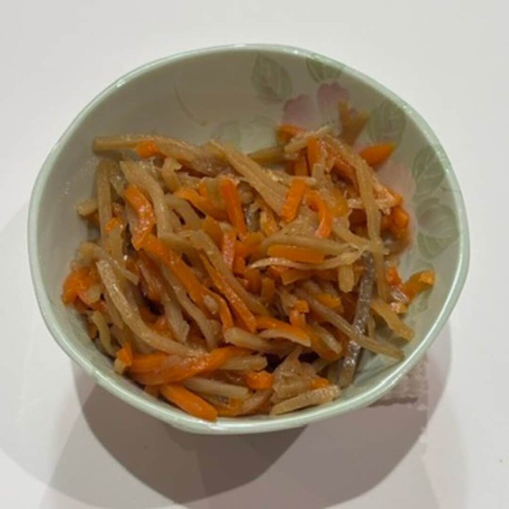 きんぴらゴボウの写真