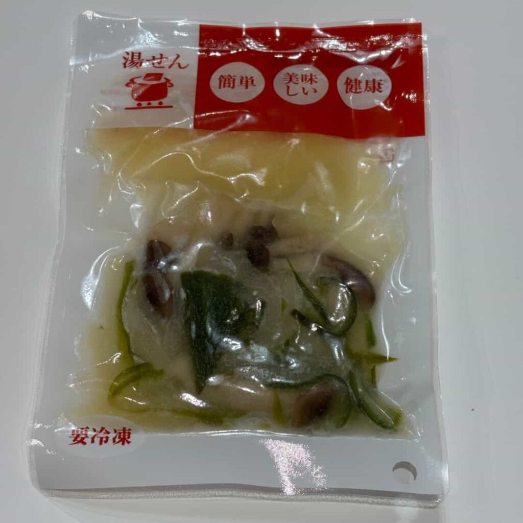 タマネギ、ピーマンのソテー（パッケージ）の写真