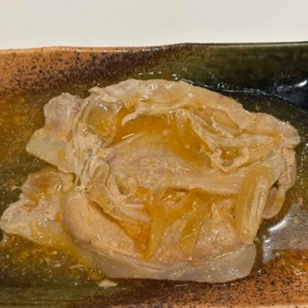石見ポークのロース生姜焼きの写真