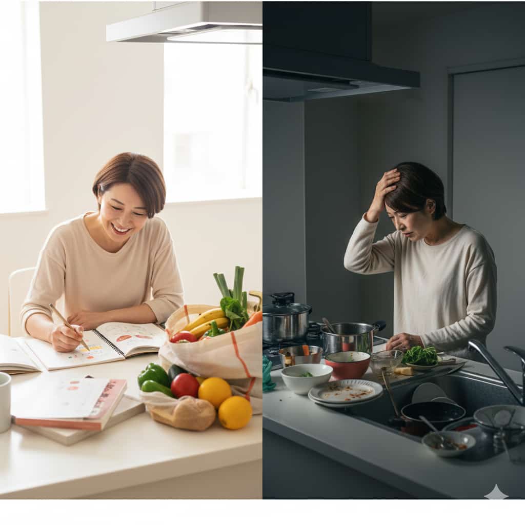 献立づくり・食材調達・調理・片付けの楽しさと大変さを痛感の画像