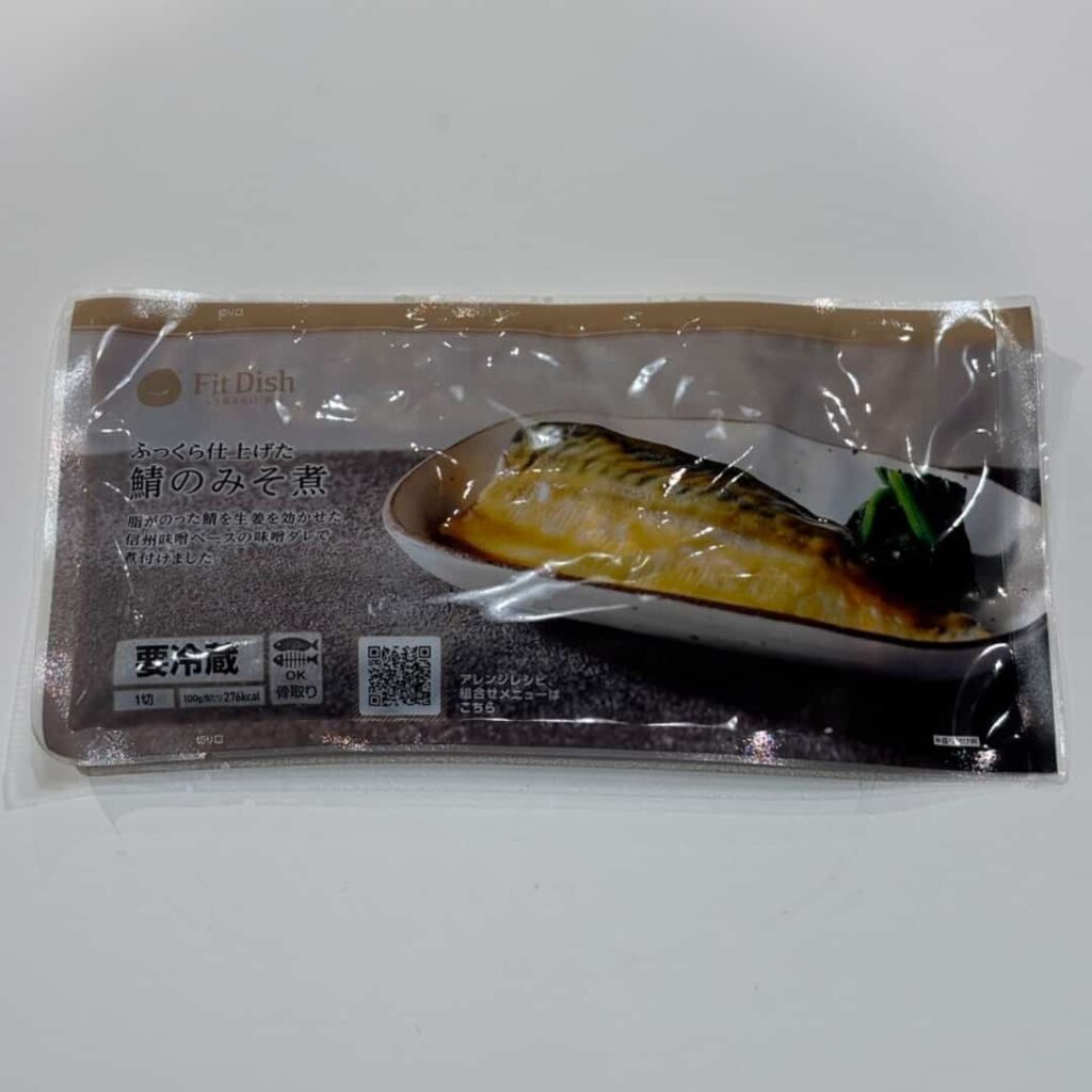 鯖のみそ煮（パウチ）表の写真