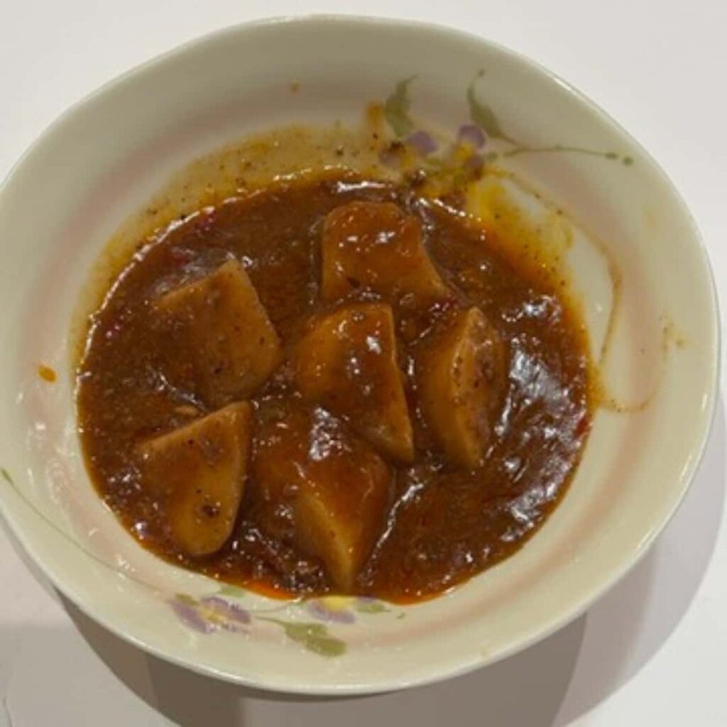 麻婆じゃがいもの写真